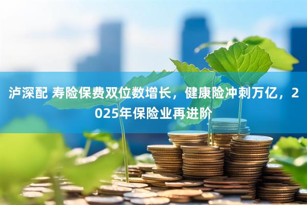 泸深配 寿险保费双位数增长，健康险冲刺万亿，2025年保险业再进阶